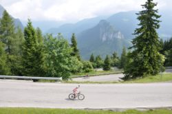Kerge laskumine enne passo del Vivione tõusu