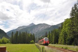 Der Zug und die Zugspitze