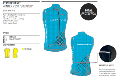 Performance talvevest Squared